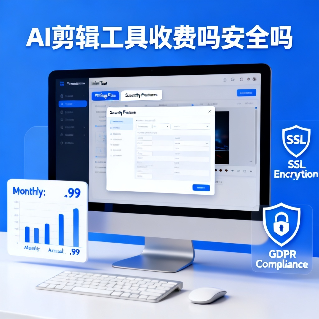 ai剪辑工具收费吗安全吗？2026最新完整教程与实操指南配图1