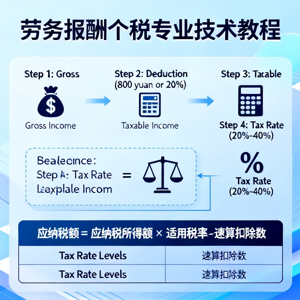 劳务报酬个税?2026最新完整教程与实操指南配图1