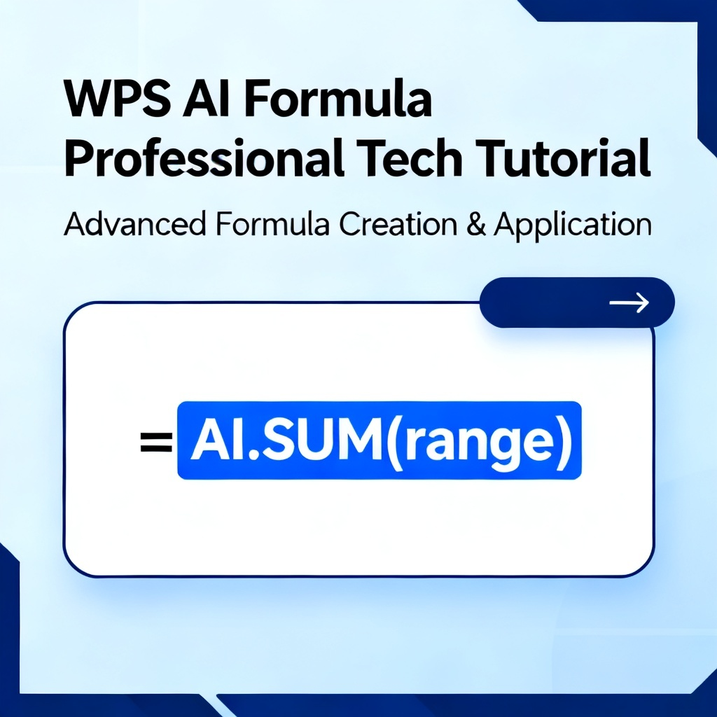 WPS AI公式?2026最新完整教程与实操指南配图2