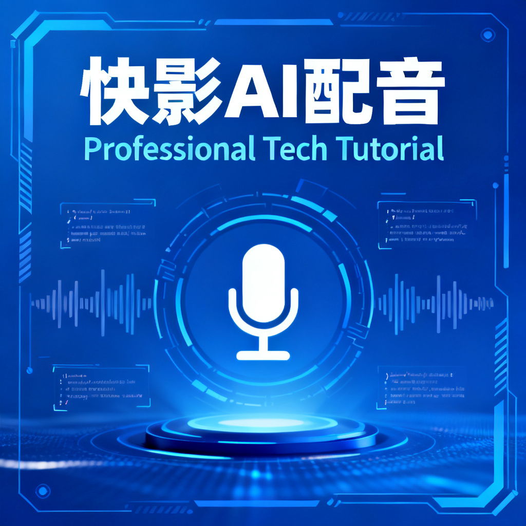 快影AI配音?2026最新完整教程与实操指南配图1