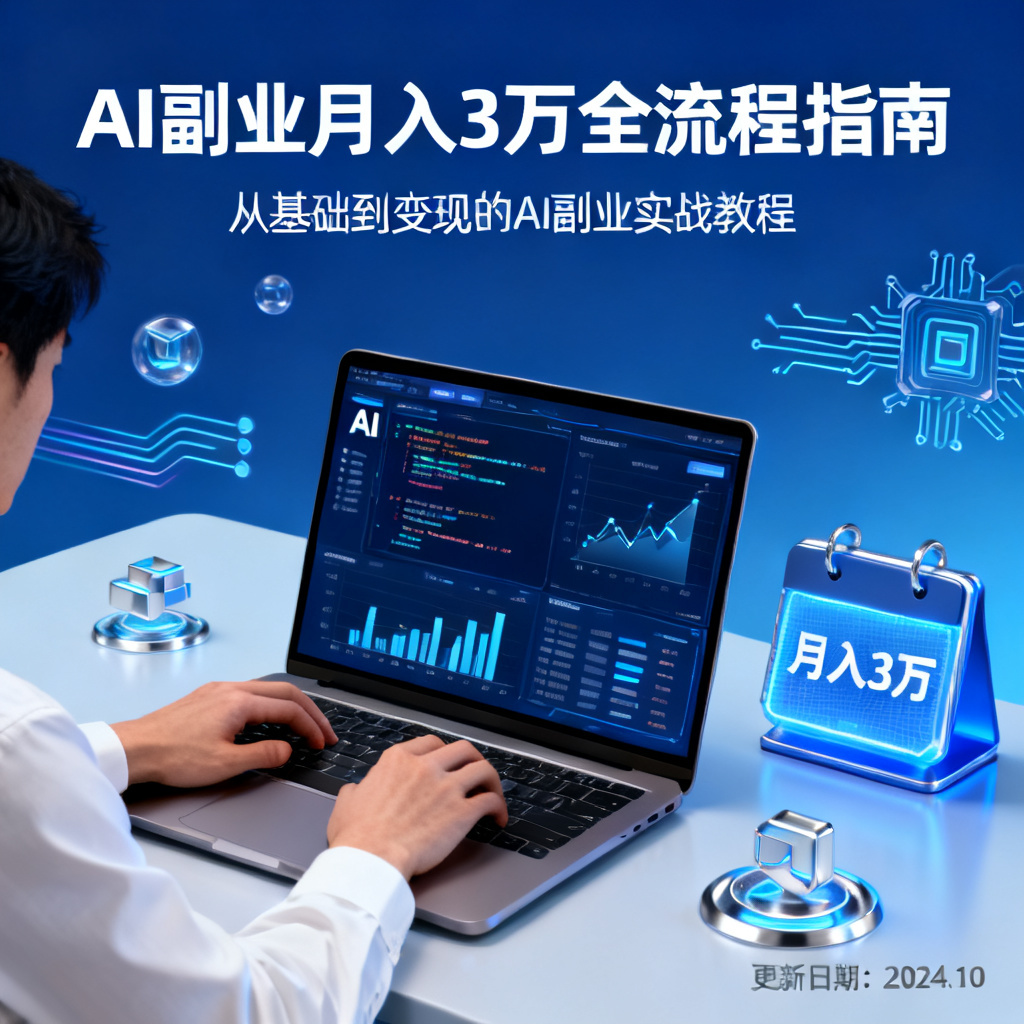 用AI做副业月入3万?2026最新完整教程与实操指南配图1
