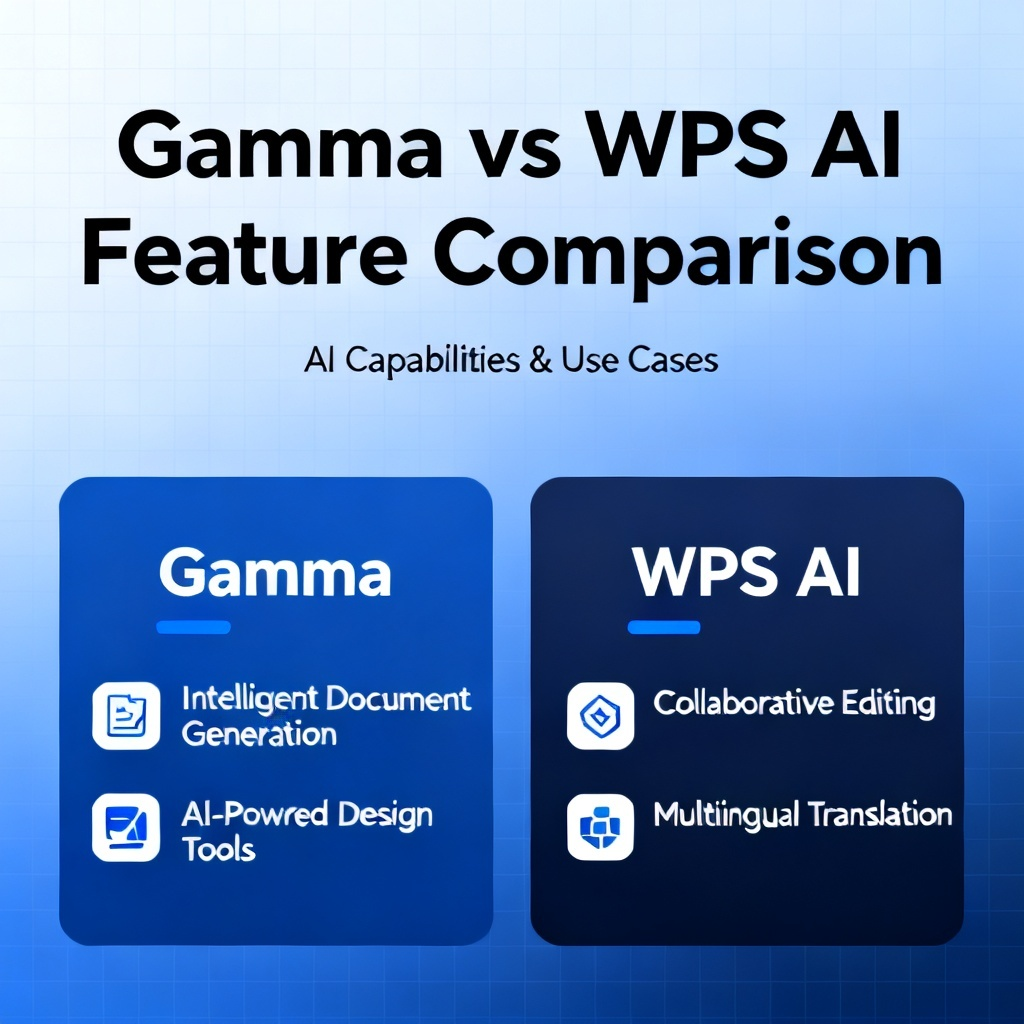 Gamma vs WPS AI对比?2026最新完整教程与实操指南配图1