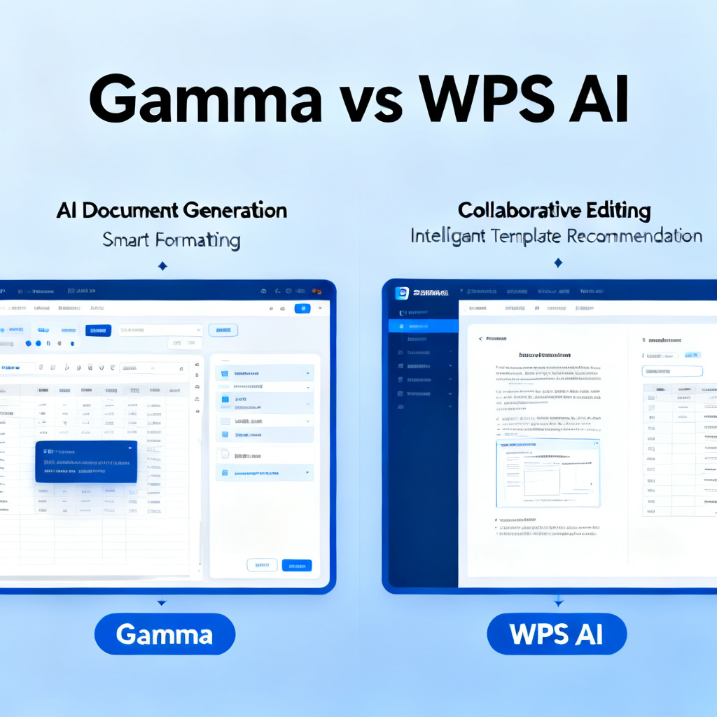 Gamma vs WPS AI对比?2026最新完整教程与实操指南配图2