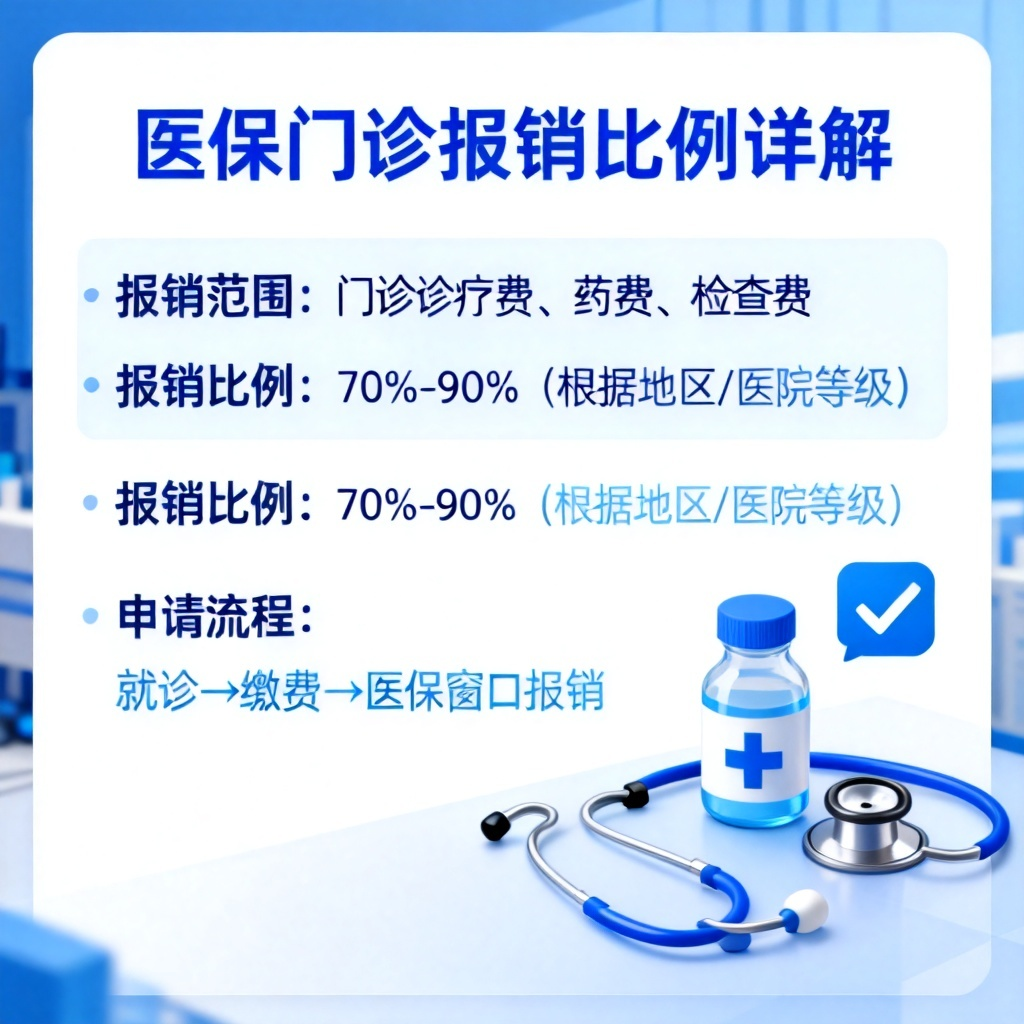 医保门诊报销比例?2026最新完整教程与实操指南配图1