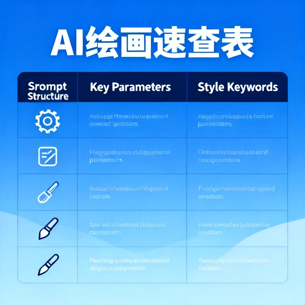 AI绘画速查表?2026最新完整教程与实操指南配图1