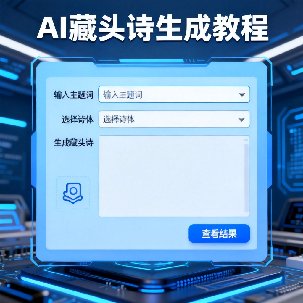 AI藏头诗生成？2026最新完整教程与实操指南配图1