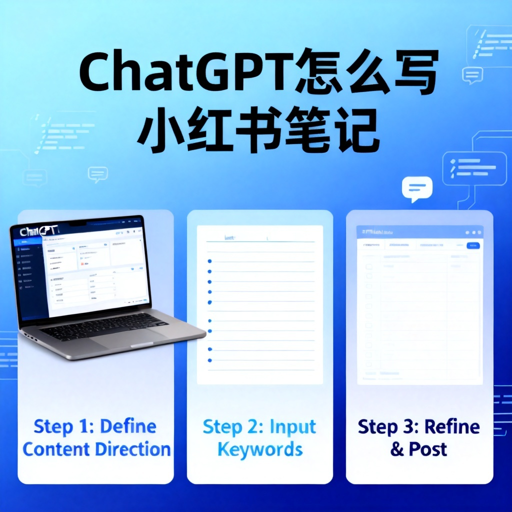ChatGPT怎么写小红书笔记?2026最新完整教程与实操指南配图2