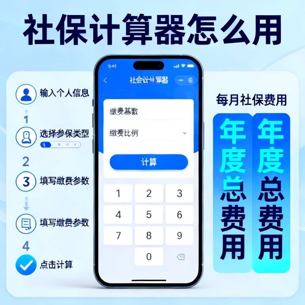 社保计算器怎么用?2026最新完整教程与实操指南配图1