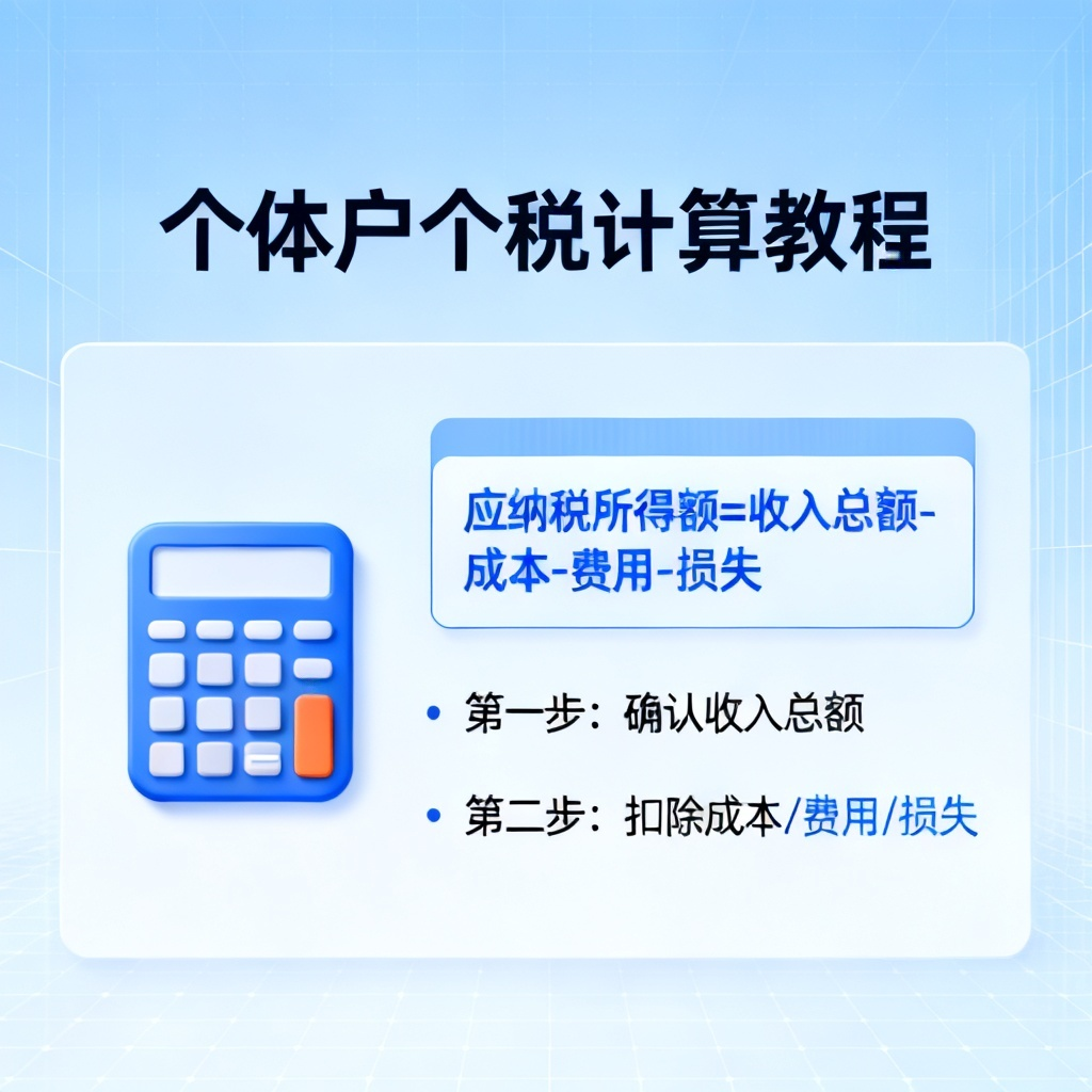 个体户个税计算?2026最新完整教程与实操指南配图1