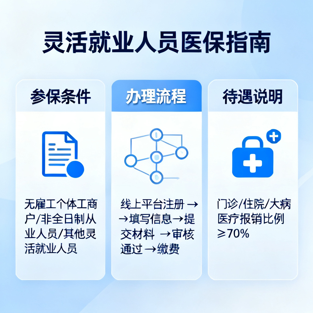 灵活就业人员医保?2026最新完整教程与实操指南配图1