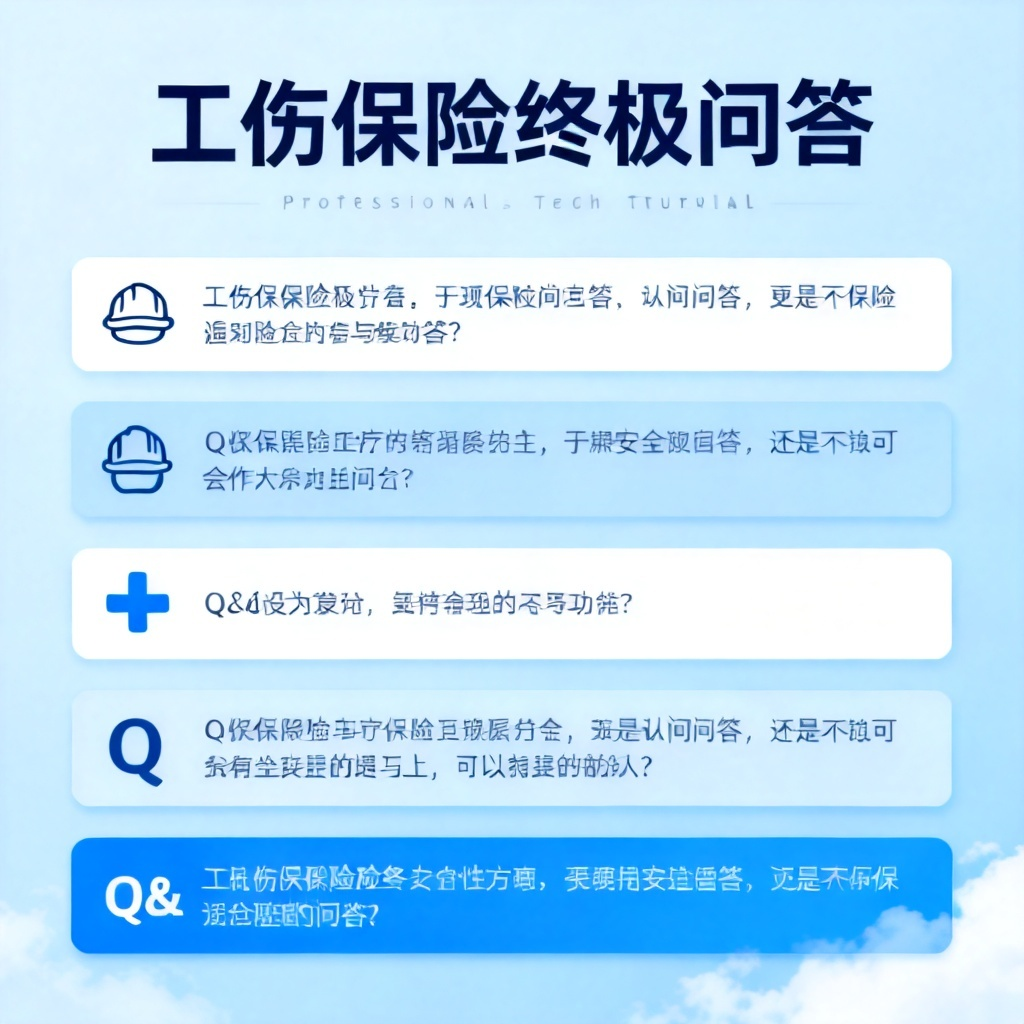 工伤保险终极问答?2026最新完整教程与实操指南配图2