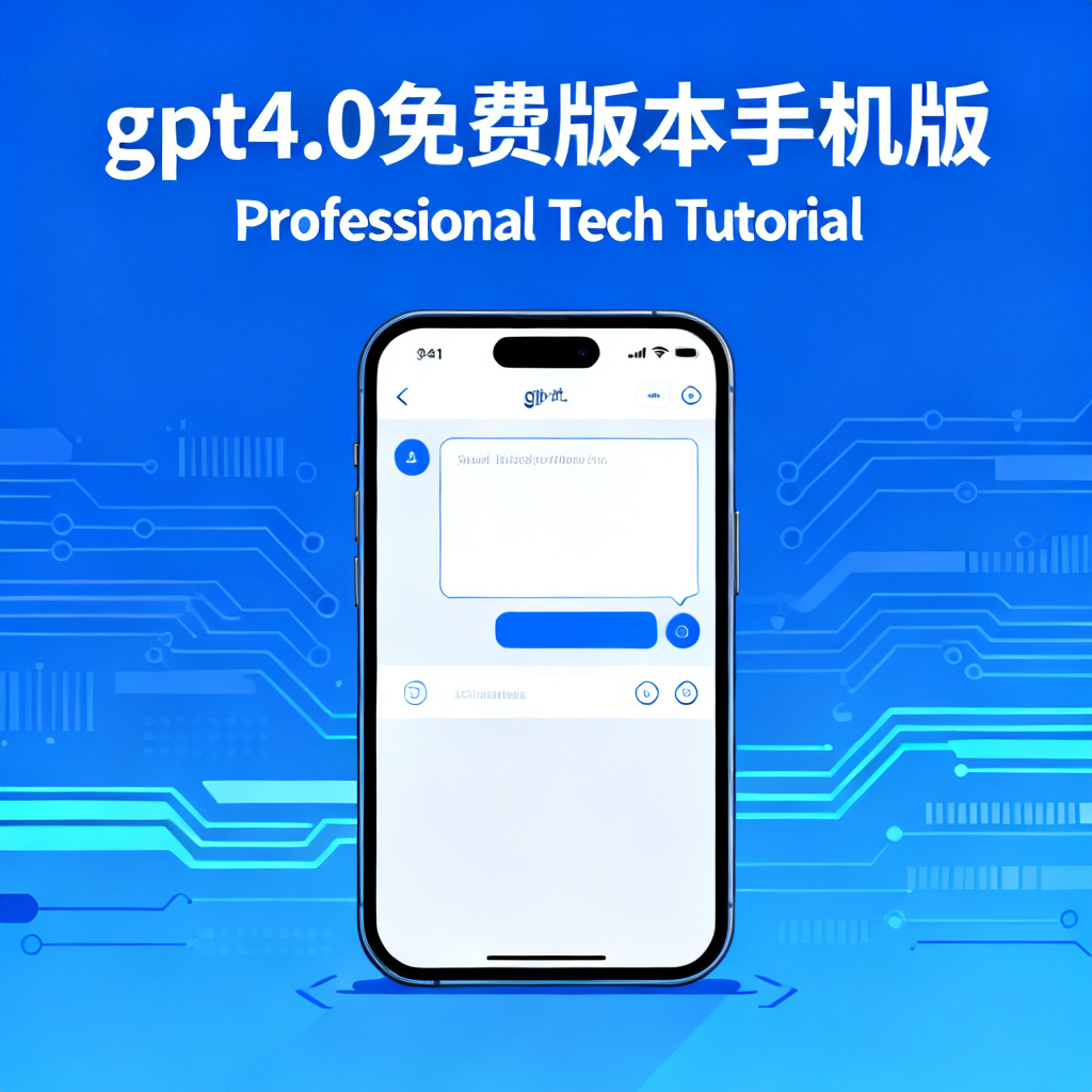 gpt4.0免费版本手机版？2026最新完整教程与实操指南配图2