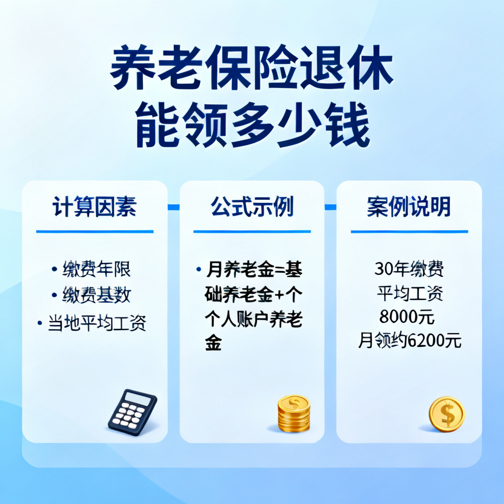 2026年养老保险退休能领多少钱?最新计算规则与养老金估算全攻略配图2