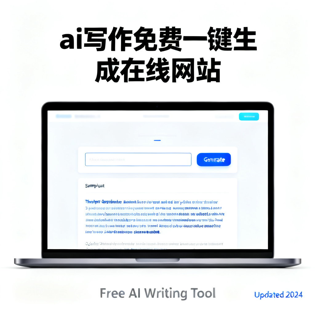 ai写作免费一键生成在线网站?2026最新完整教程与实操指南配图1