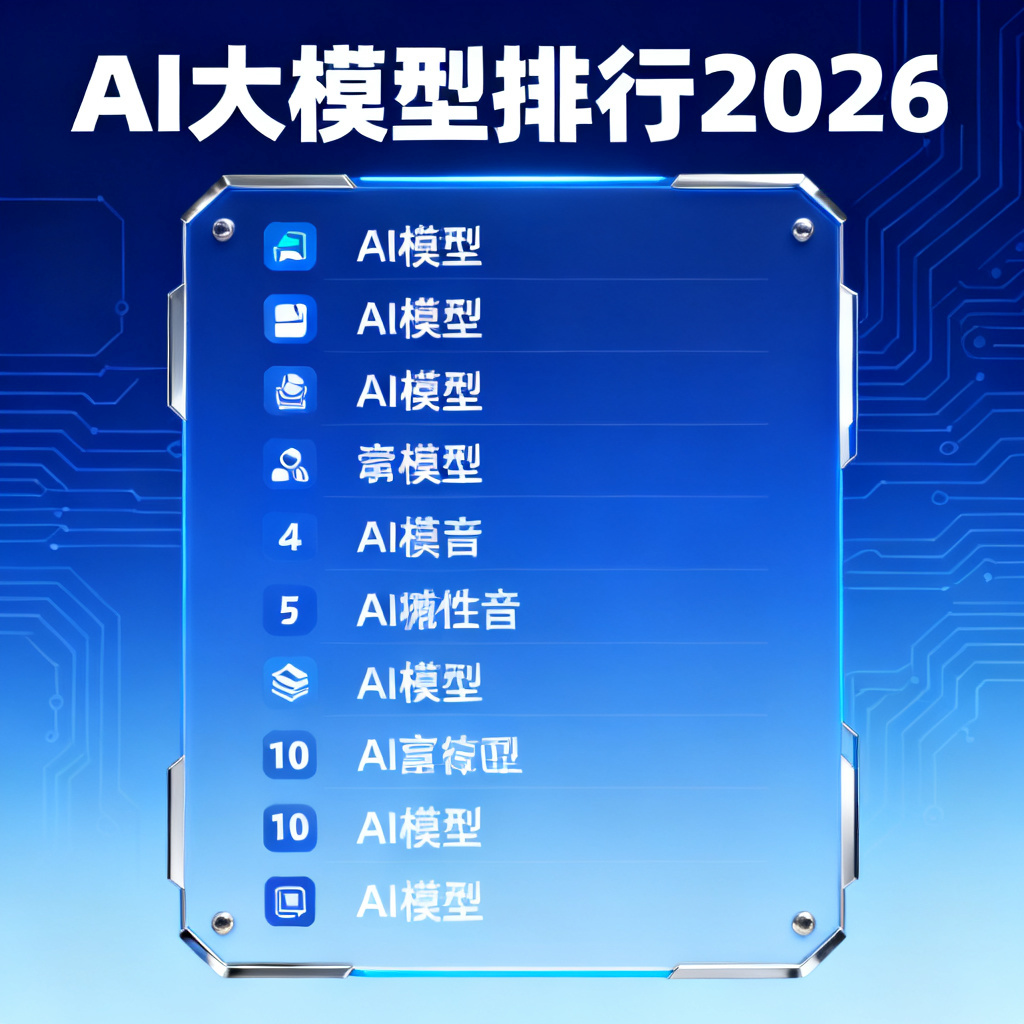 AI大模型排行2026?2026最新完整教程与实操指南配图1