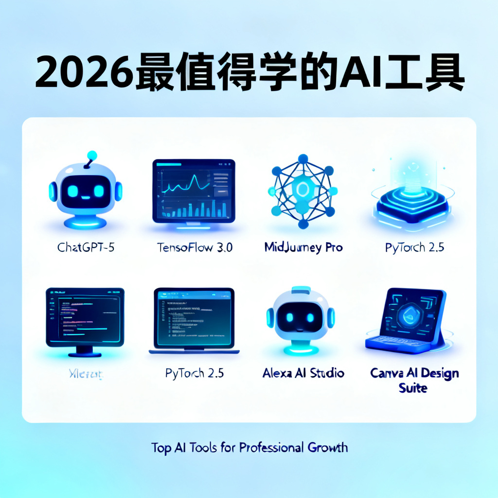 2026最值得学的AI工具?2026最新完整教程与实操指南配图1
