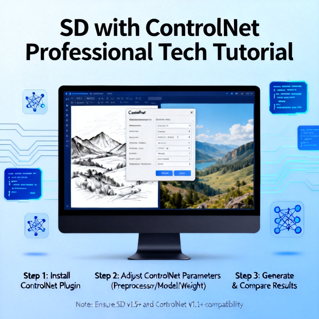 SD怎么用ControlNet?2026最新完整教程与实操指南配图2