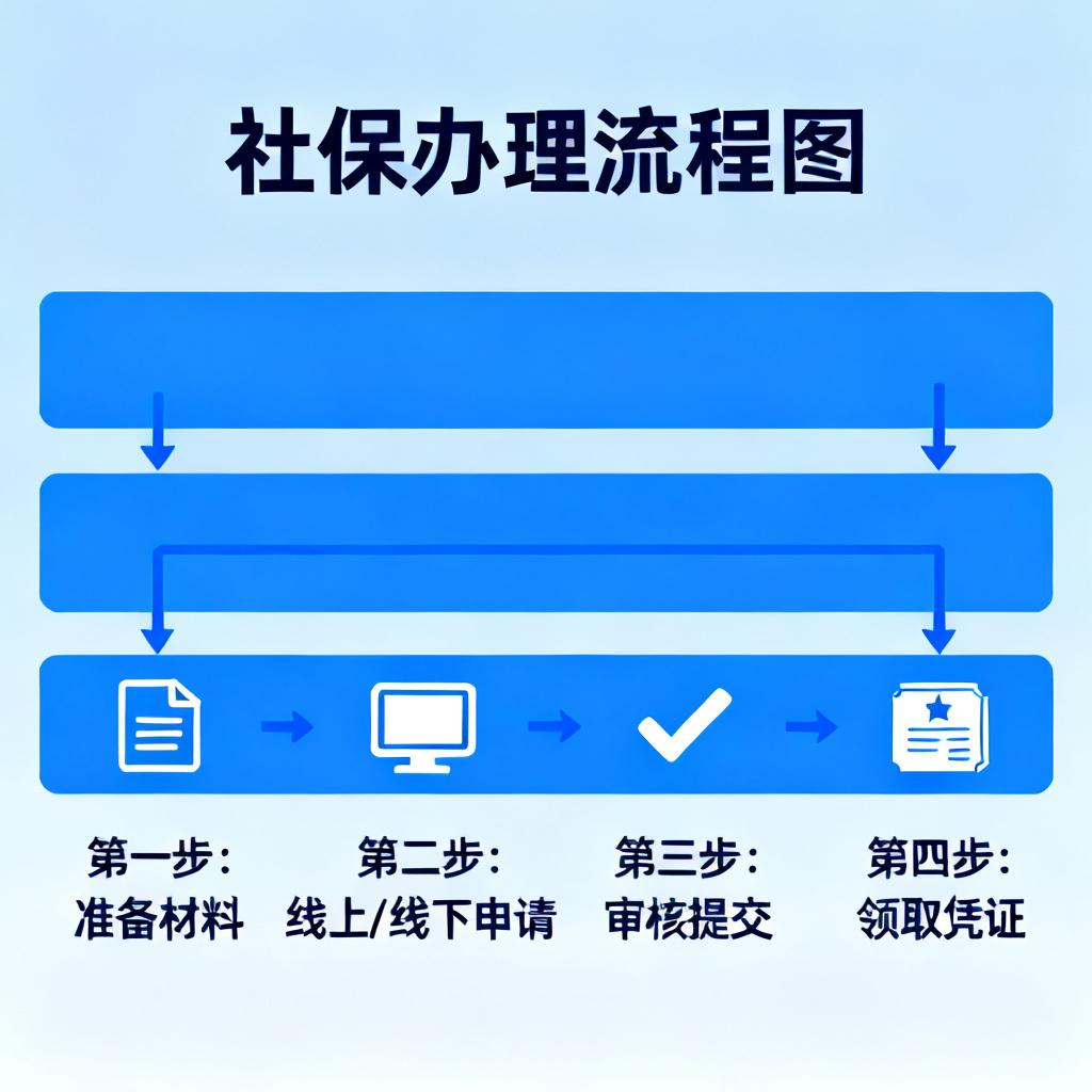 社保办理流程图?2026最新完整教程与实操指南配图2