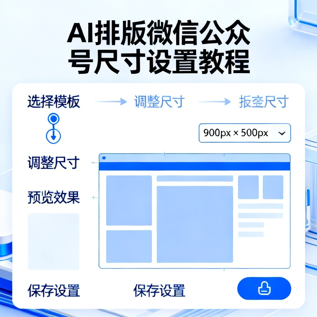 ai排版微信公众号尺寸大小怎么设置？2026最新完整教程与实操指南配图1
