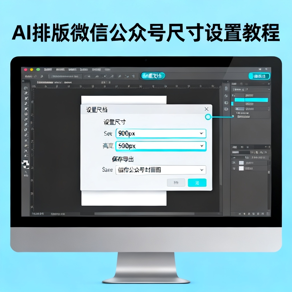 ai排版微信公众号尺寸大小怎么设置？2026最新完整教程与实操指南配图2