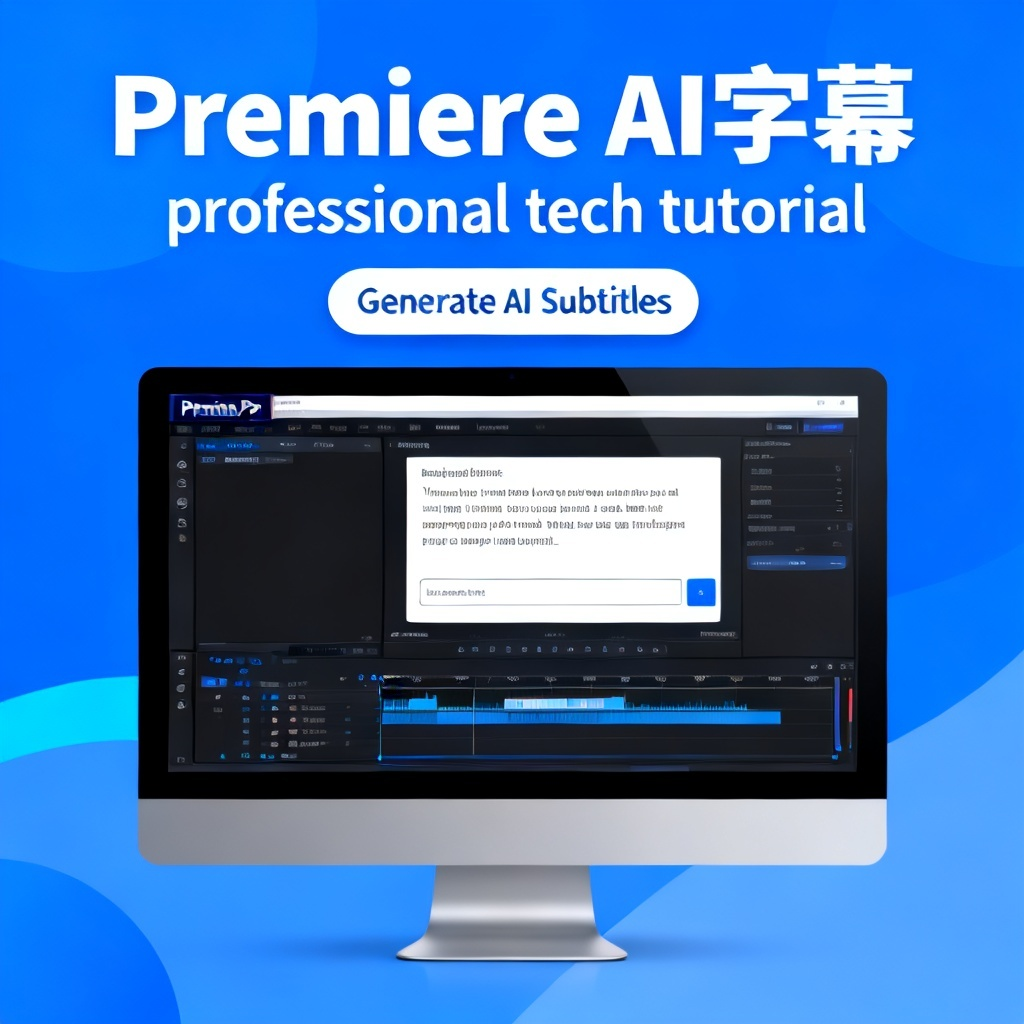 Premiere AI字幕?2026最新完整教程与实操指南配图2