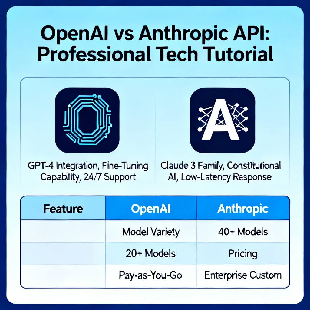 OpenAI vs Anthropic API？2026最新完整教程与实操指南配图1