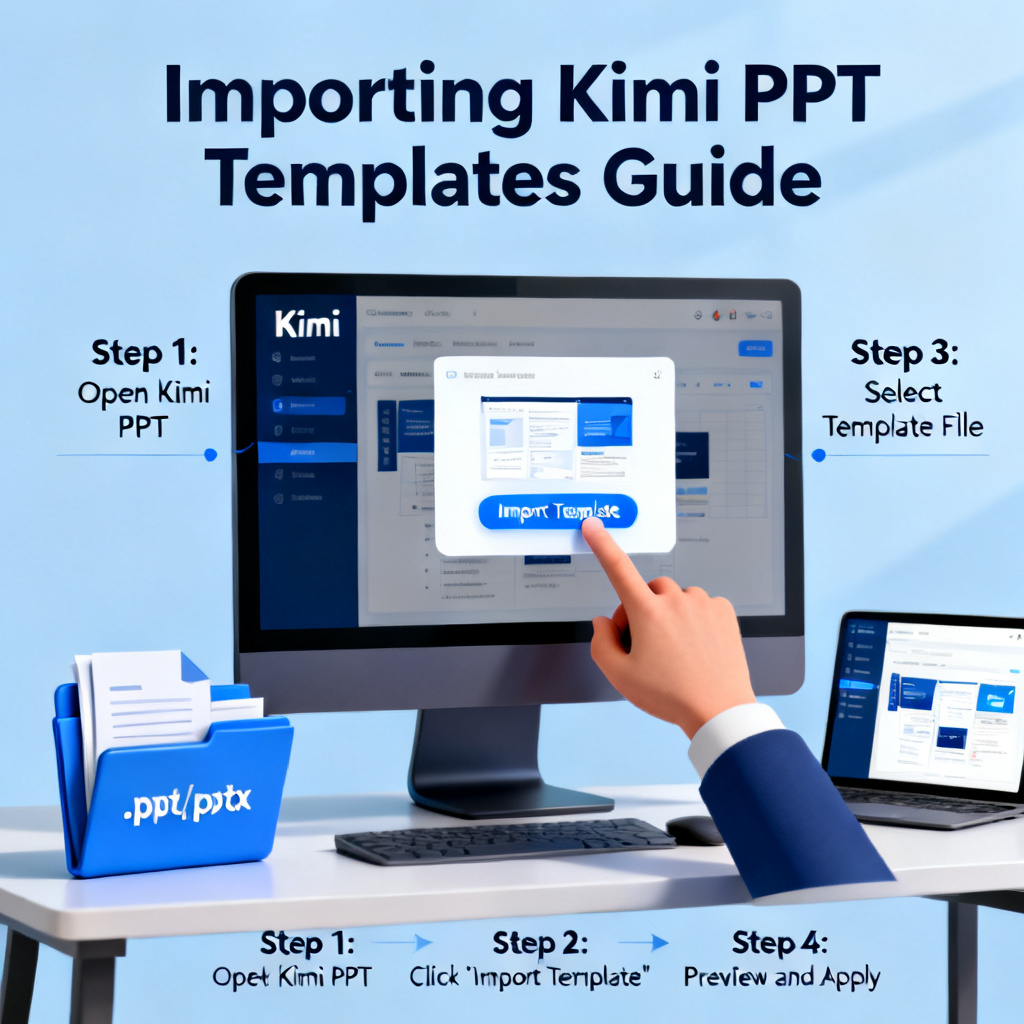 kimi生成ppt怎么导入模板文件？2026年最新完整操作指南（附5大避坑技巧）配图1