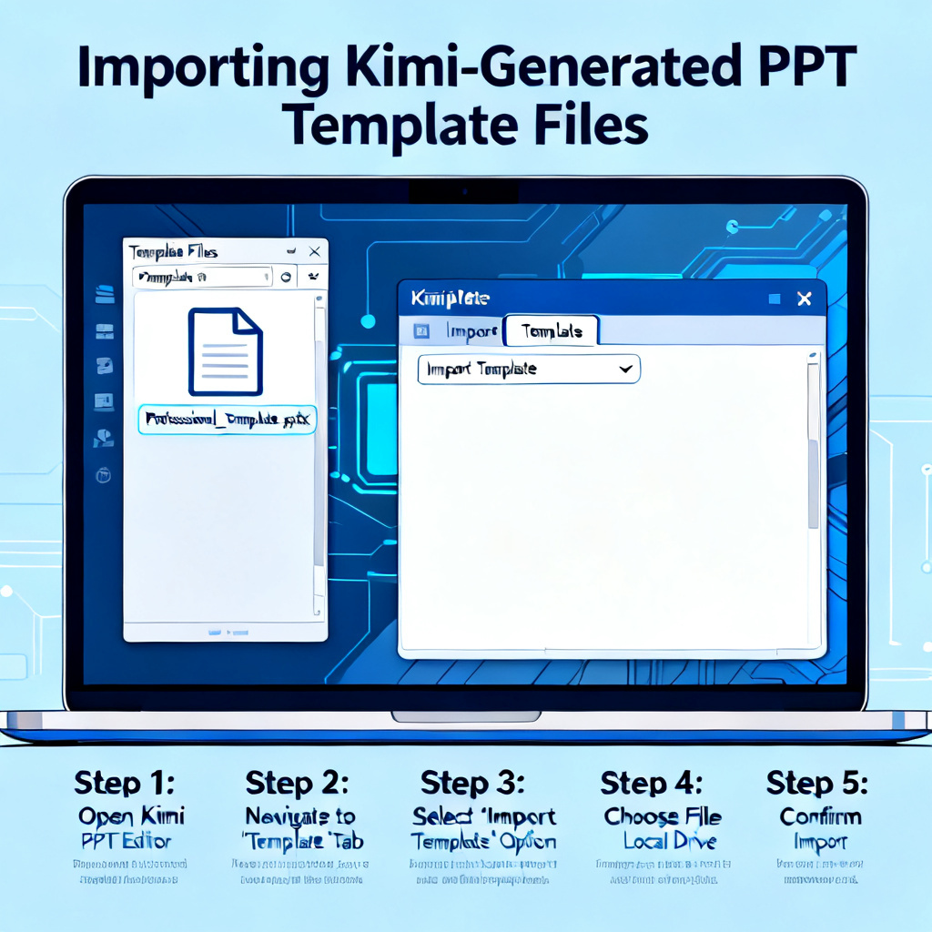 kimi生成ppt怎么导入模板文件？2026年最新完整操作指南（附5大避坑技巧）配图2