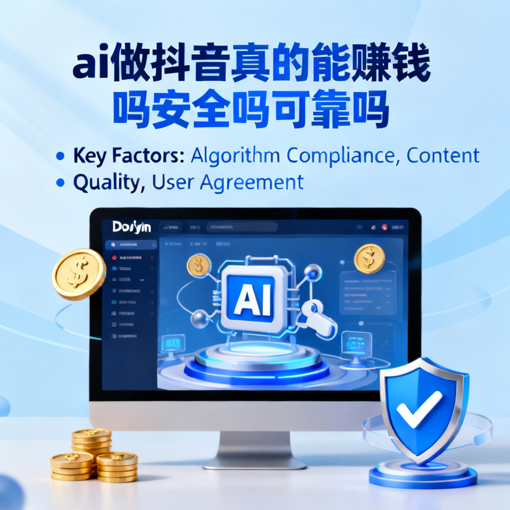 ai做抖音真的能赚钱吗安全吗可靠吗？2026最新完整教程与实操指南配图2