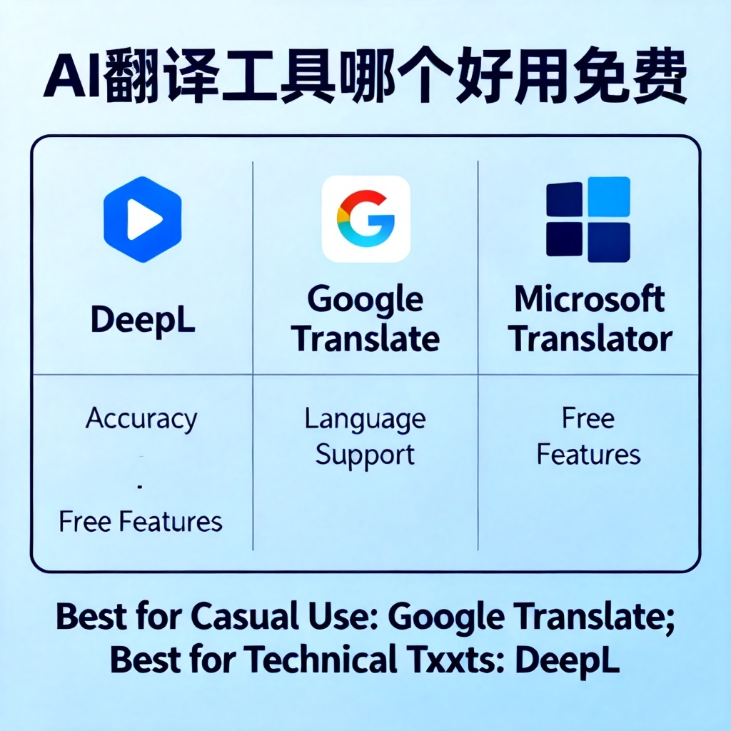 AI翻译工具哪个好用免费?2026最新完整教程与实操指南配图1