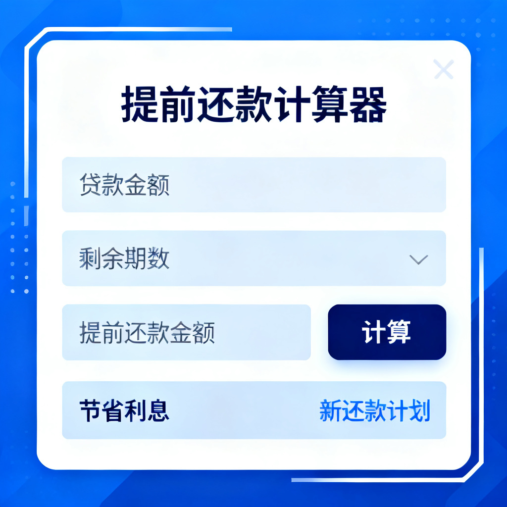 提前还款计算器?2026最新完整教程与实操指南配图1