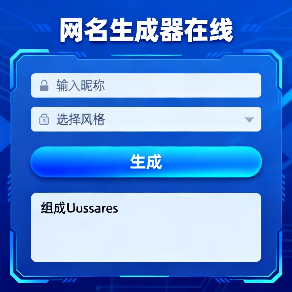 网名生成器在线？2026最新完整教程与实操指南配图1