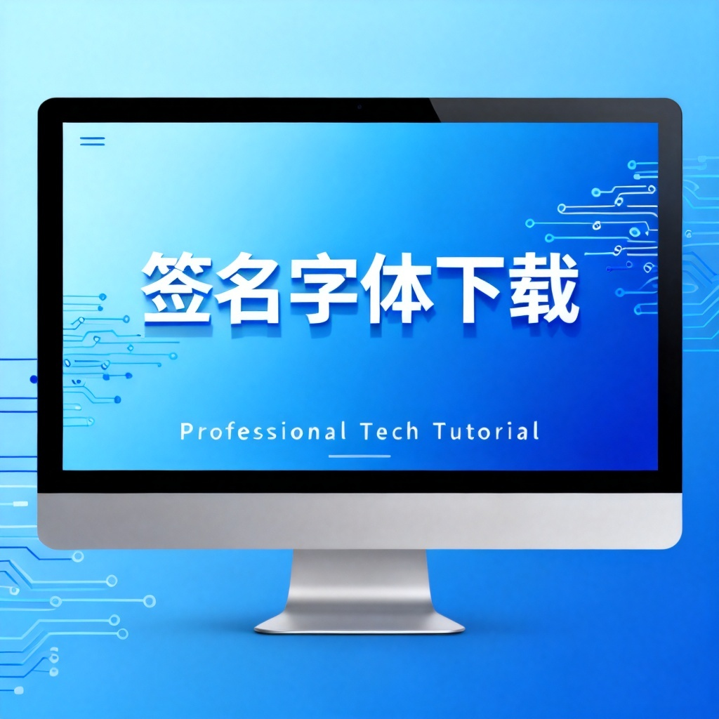 签名字体下载？2026最新完整教程与实操指南配图1