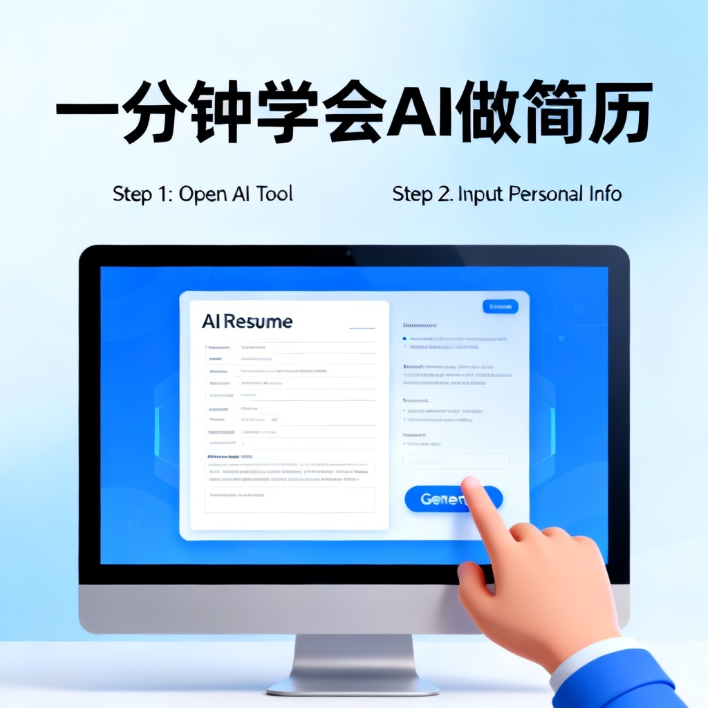 一分钟学会AI做简历？2026最新完整教程与实操指南配图2