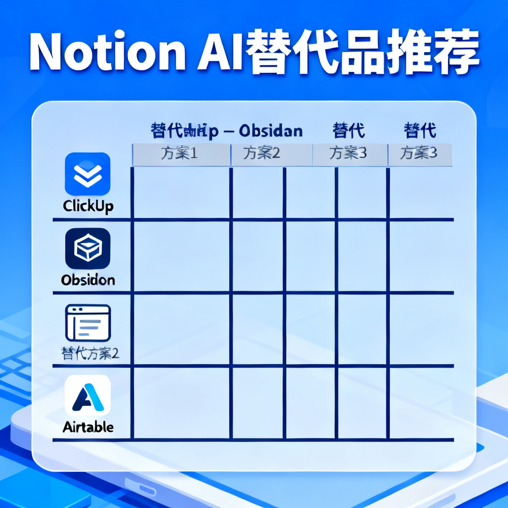 Notion AI替代品推荐?2026最新完整教程与实操指南配图1