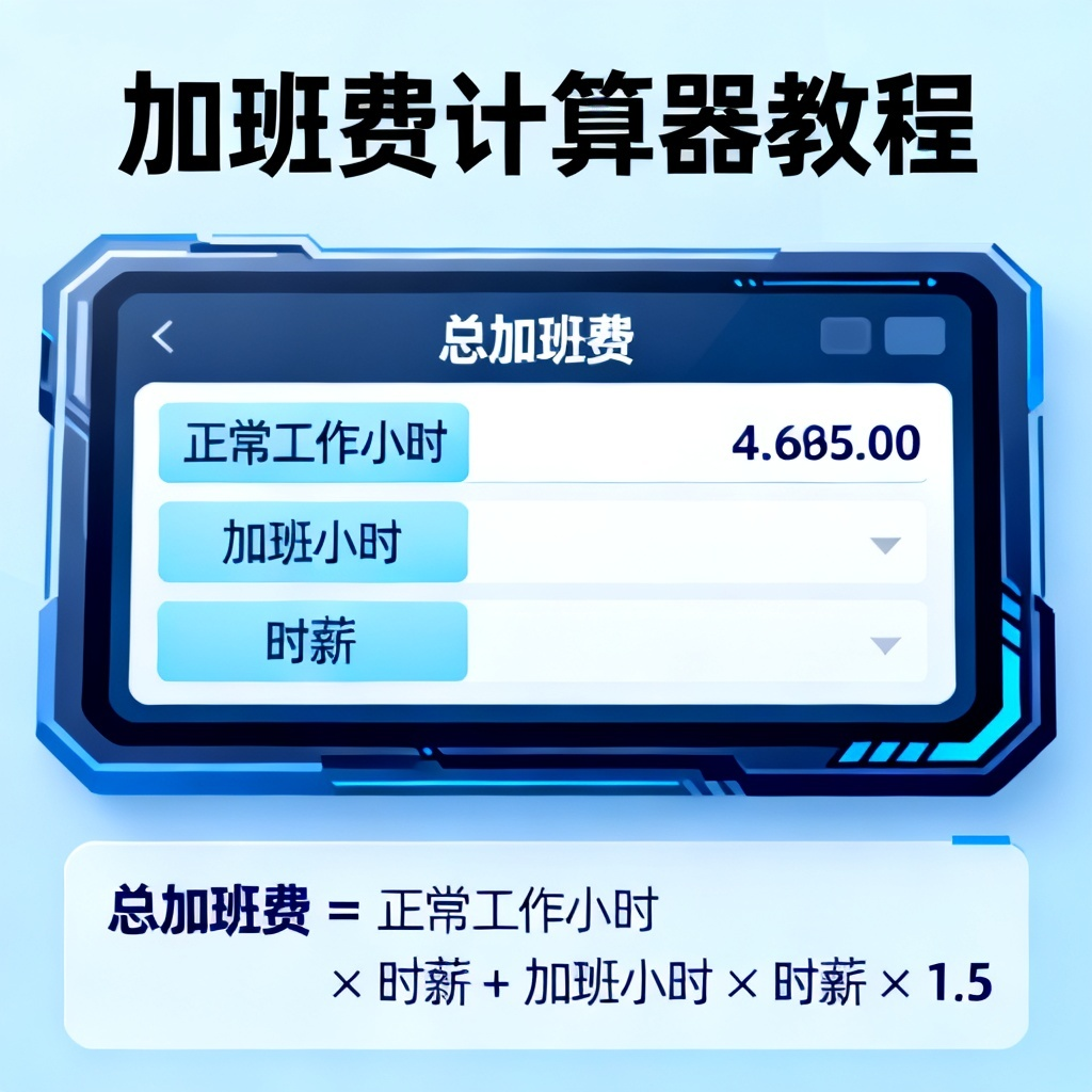 加班费计算器?2026最新完整教程与实操指南配图2