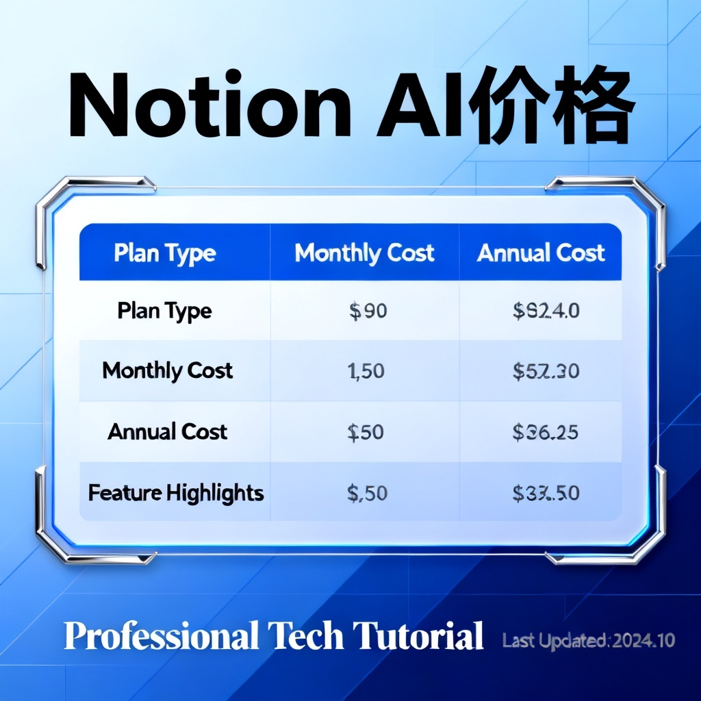 Notion AI价格？2026最新完整教程与实操指南配图1