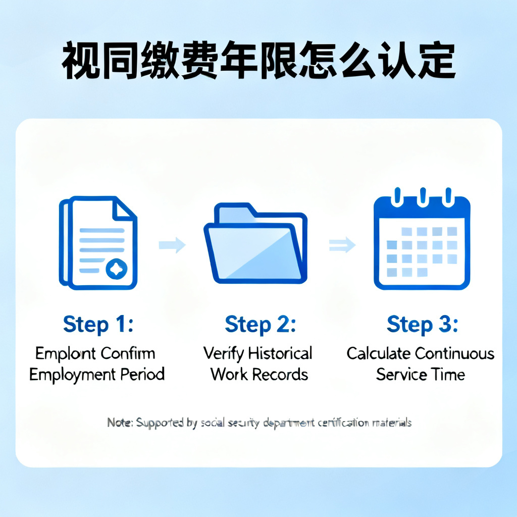 视同缴费年限怎么认定？2026最新完整教程与实操指南配图1