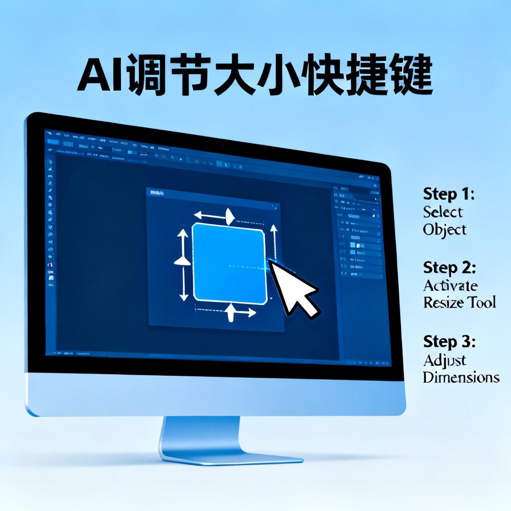 ai调节大小快捷键？2026最新完整教程与实操指南配图1