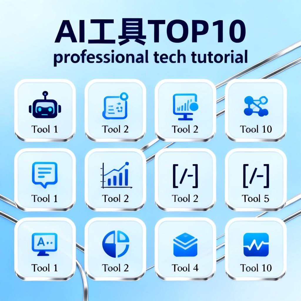 AI工具TOP10?2026最新完整教程与实操指南配图2