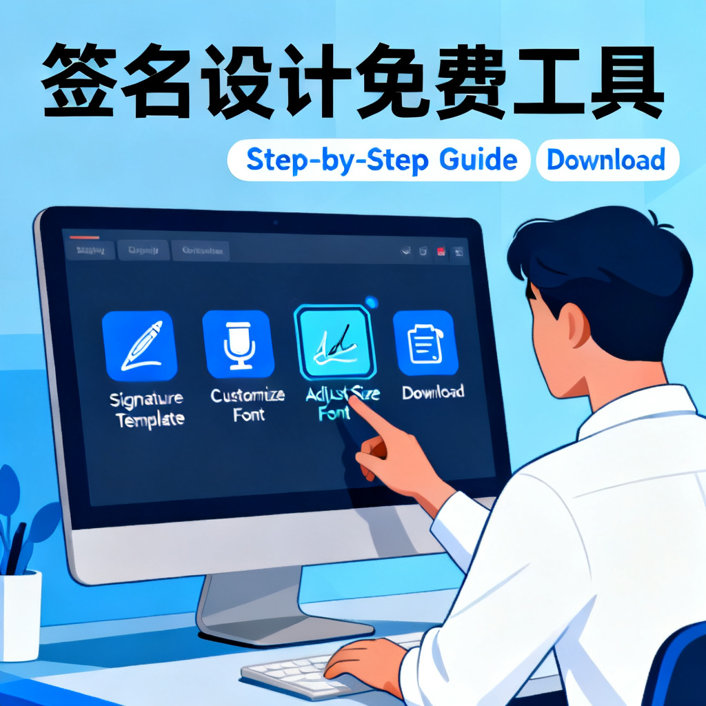 签名设计免费工具?2026最新完整教程与实操指南配图2