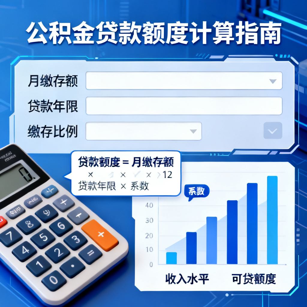 2026公积金贷款额度计算全攻略:手把手教你算出你能贷多少钱配图1