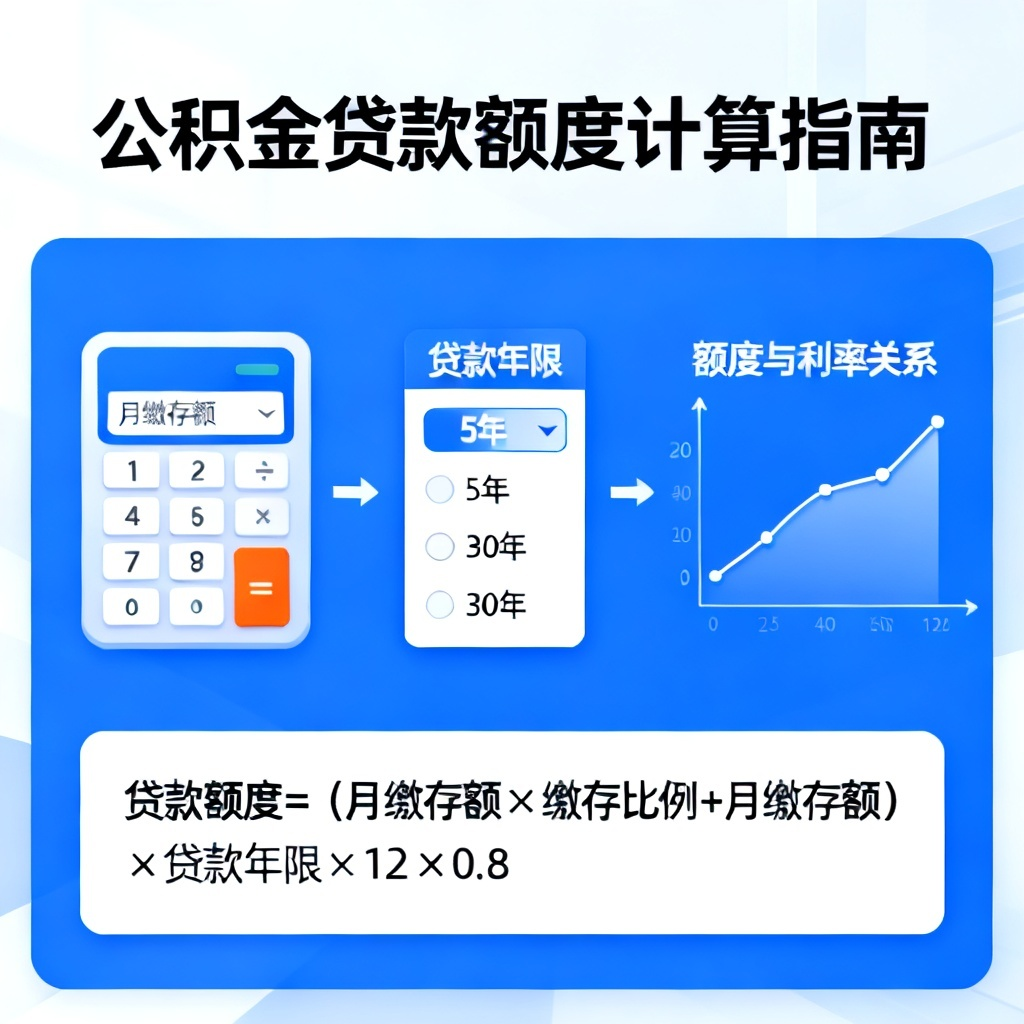 2026公积金贷款额度计算全攻略:手把手教你算出你能贷多少钱配图2