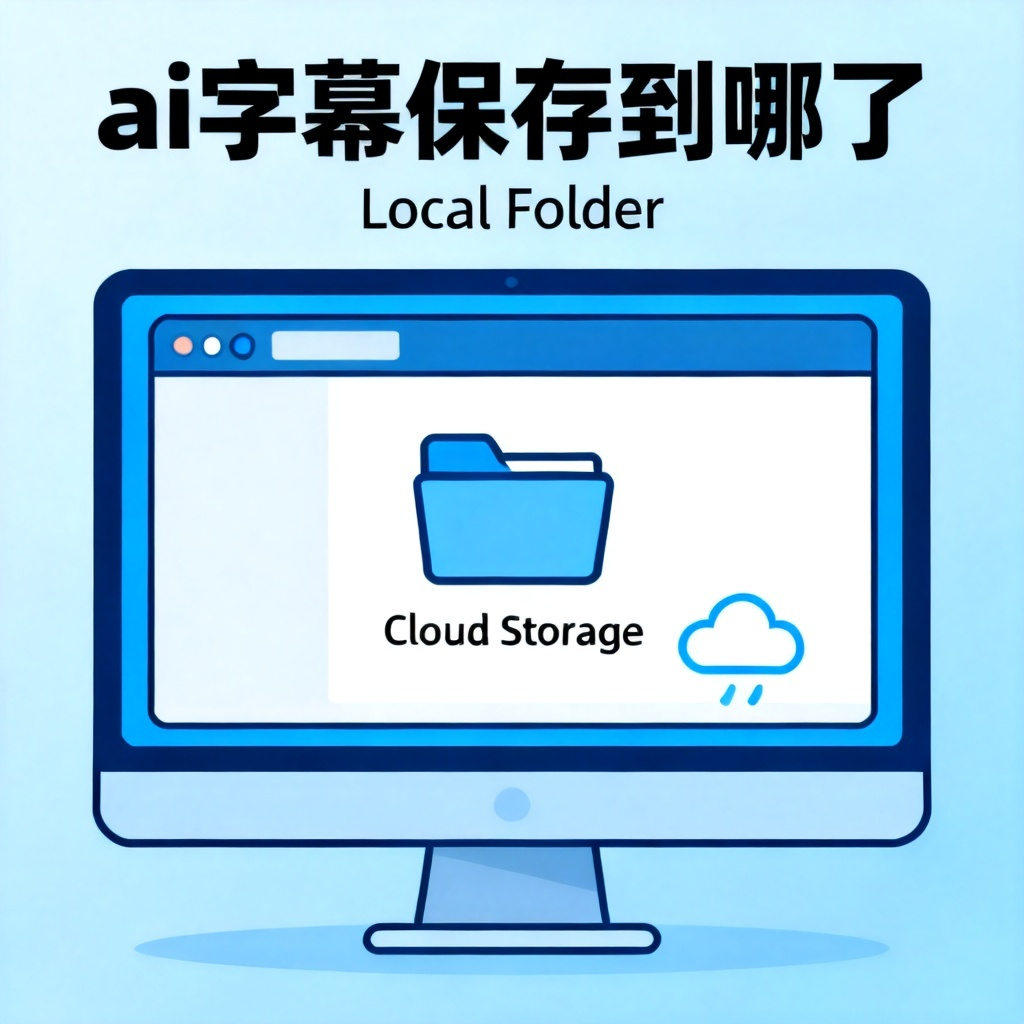 ai字幕保存到哪了？2026最新完整教程与实操指南配图1
