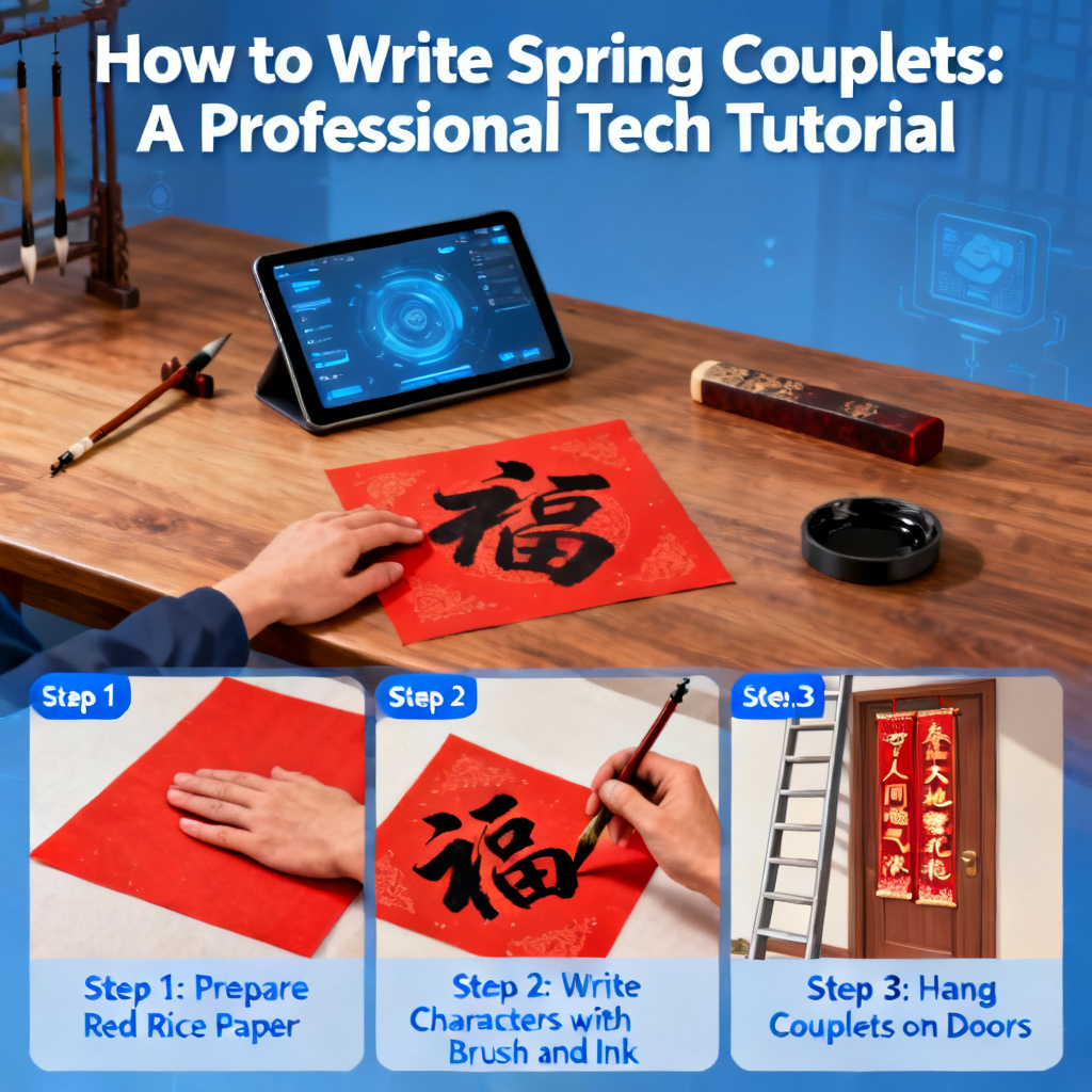 春联怎么写？2026最新完整教程与实操指南配图1