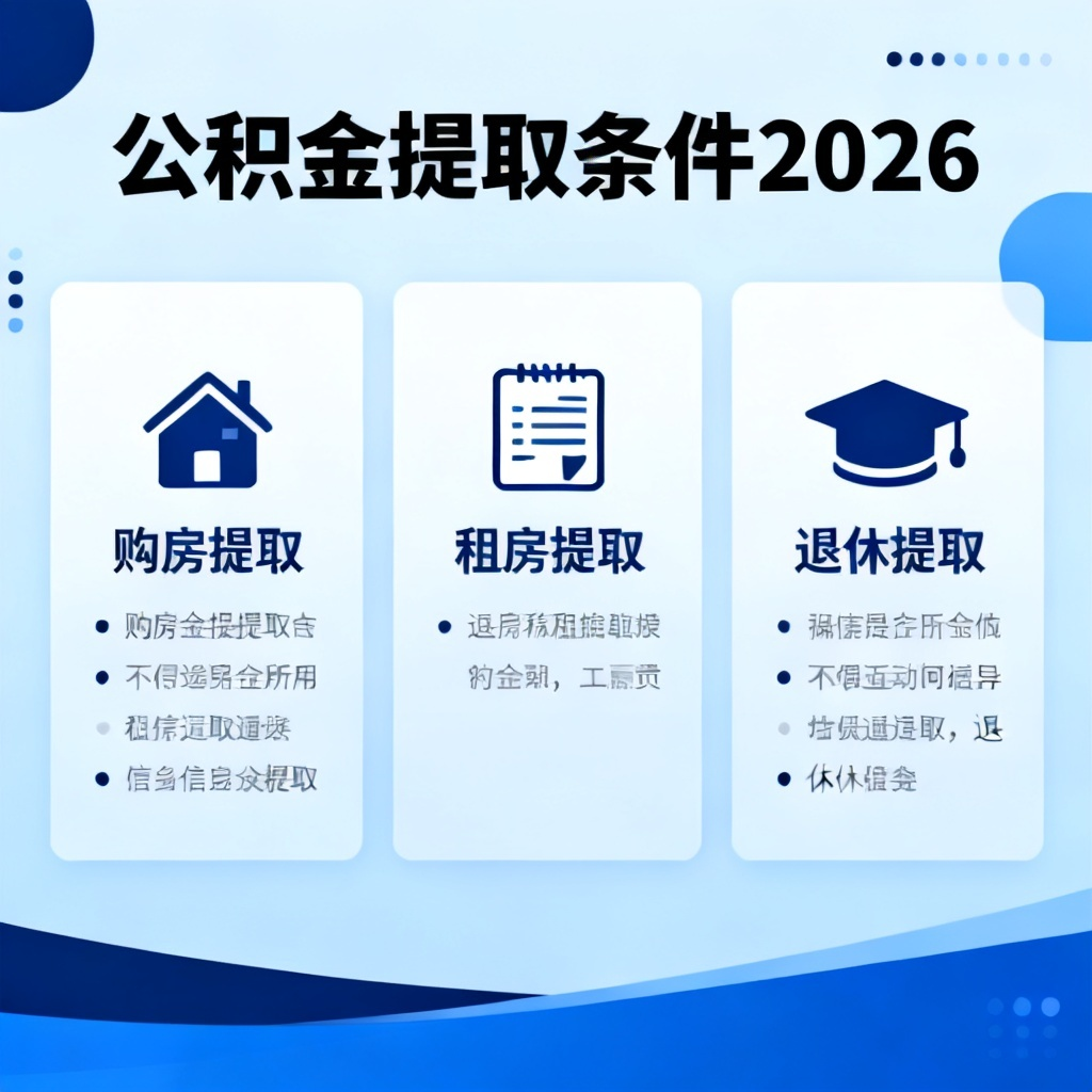 公积金提取条件2026？2026最新完整教程与实操指南配图1