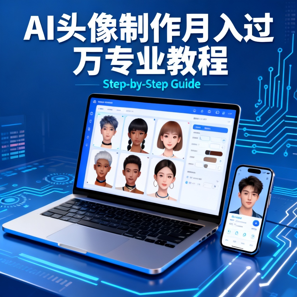 AI做头像月入过万？2026最新完整教程与实操指南配图1