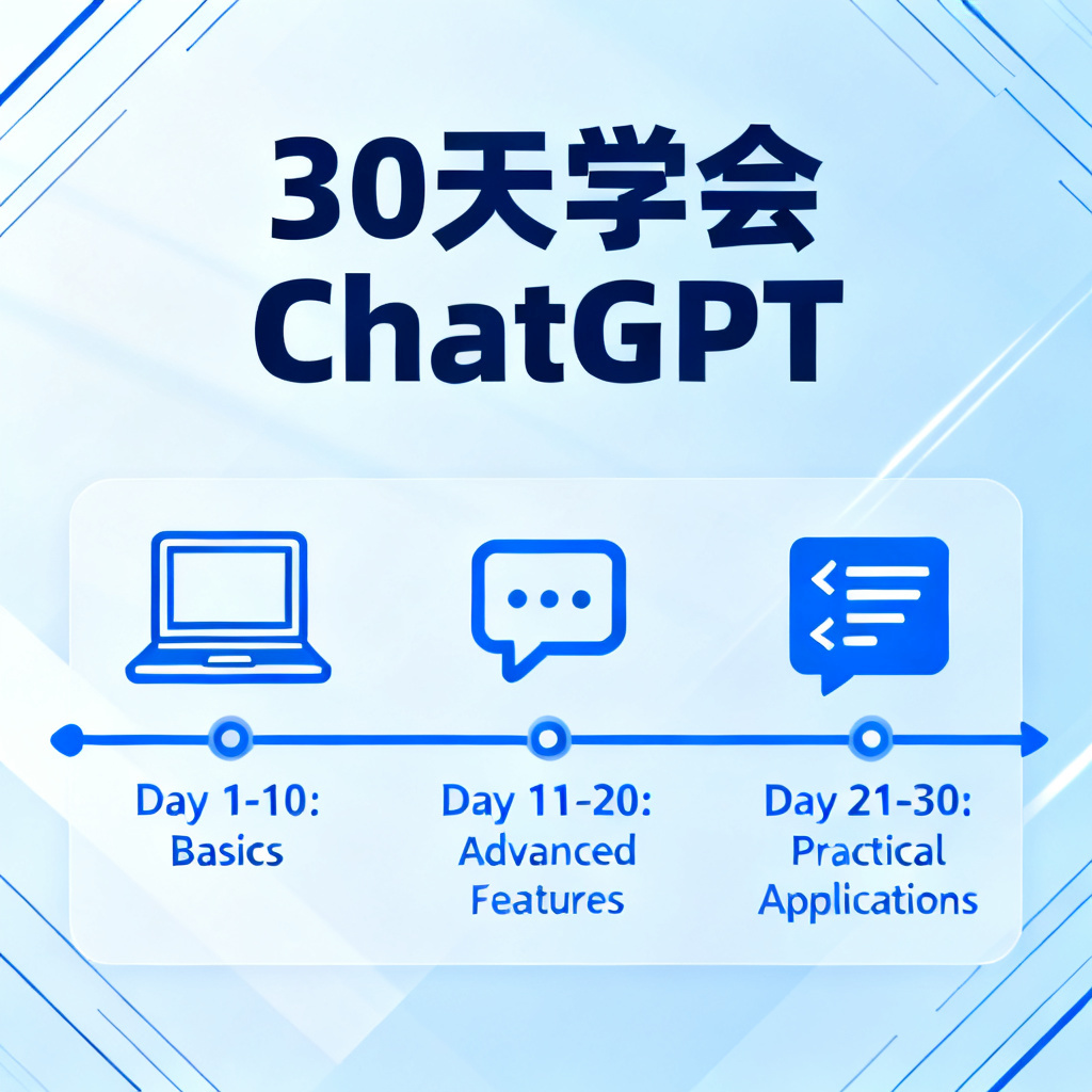 30天学会ChatGPT?2026最新完整教程与实操指南配图1