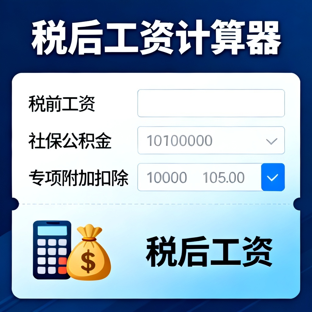 税后工资计算器?2026最新完整教程与实操指南配图1