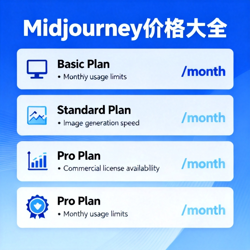 Midjourney价格大全?2026最新完整教程与实操指南配图1
